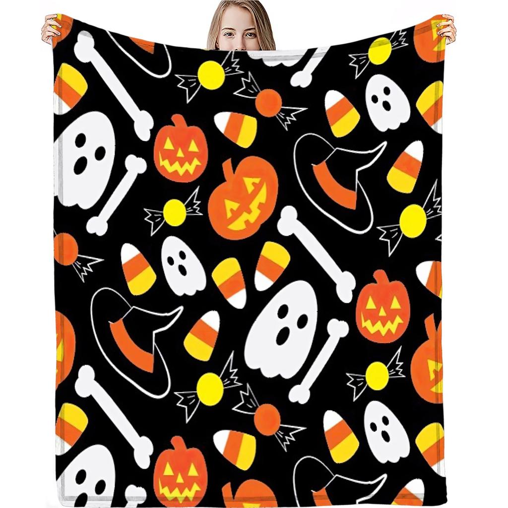Halloween Print Blanket
