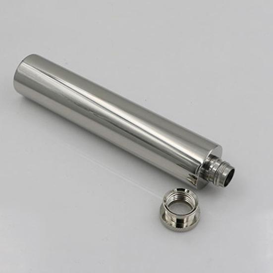 Mini przenośna piersiówka 2 uncje ze stali nierdzewnej, polerowana na lustro. Artykuły gospodarstwa domowego