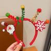 Hair Accessories Santa Claus Hair Hoop Merry Chritmas Antler Hair Hoop Christmas Headband  Party