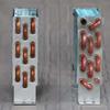 CP3X6X120 Micro Mini Condenser Air-Cooled Copper Tube Finned Radiator Evaporator with 120 Single Fan