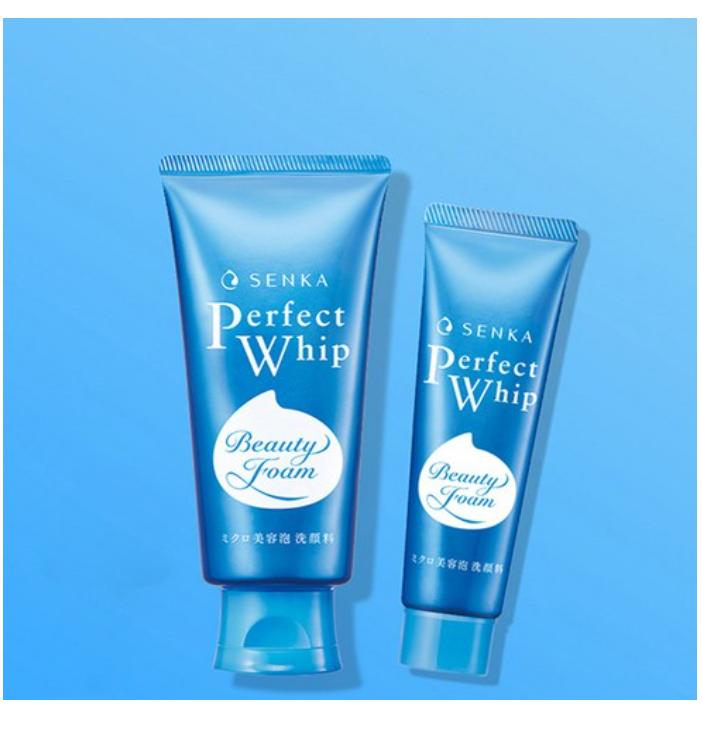 Senka Perfect Whip Gesichtswasch Schaumreiniger 40g – Reichhaltiger Mikro-Schaum Tiefenreinigung