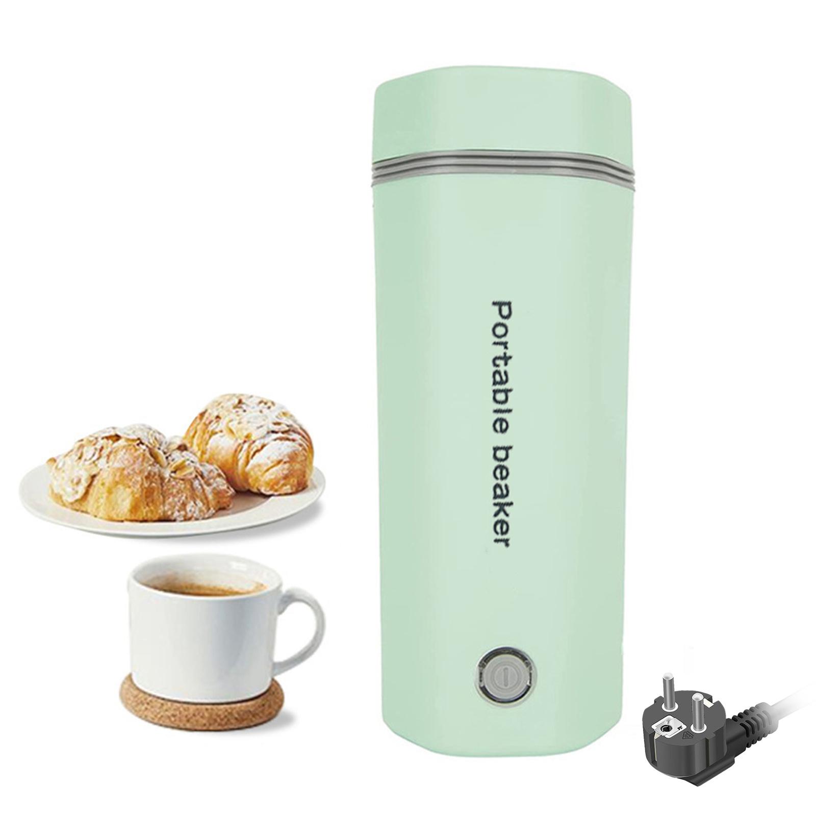 

110v Portable Electric Kettle Multipurpose Anti-scalding Fast Boilling Tea Pot For Milk Coffee Water Tea us Plug green#0