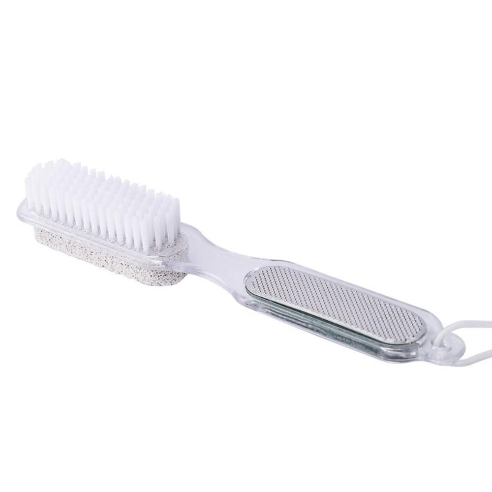 Smooth Feet 4 in 1 Foot Brush Multifunctional Foot Care Scrubber Foot Pumice Stone Cleaning Dust