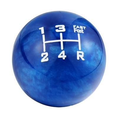 Abfer 5 Speed Car Shift Knob Billiard Ball Shifter Stick Handle Head Fit Most Auto Manual Car Truck, Blue