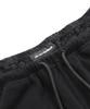 BADBLOOD Pure Lace Trim Joggers - Black