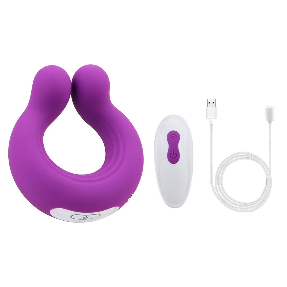 Couple Vibrator for Penis Clitoral Stimulation Sex Toys Cock Ring Vibrator,Wireless Remote Control Clitoris Stimulator Massager