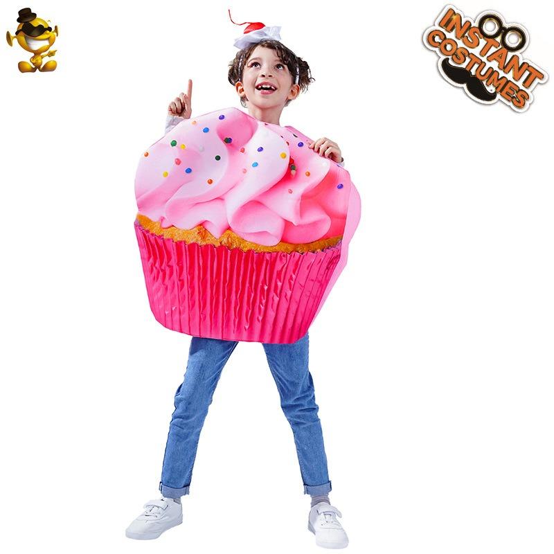 Halloween Children's Ice Cream Cupcake Costume Cosplay Stage Costume Cosplay Costume