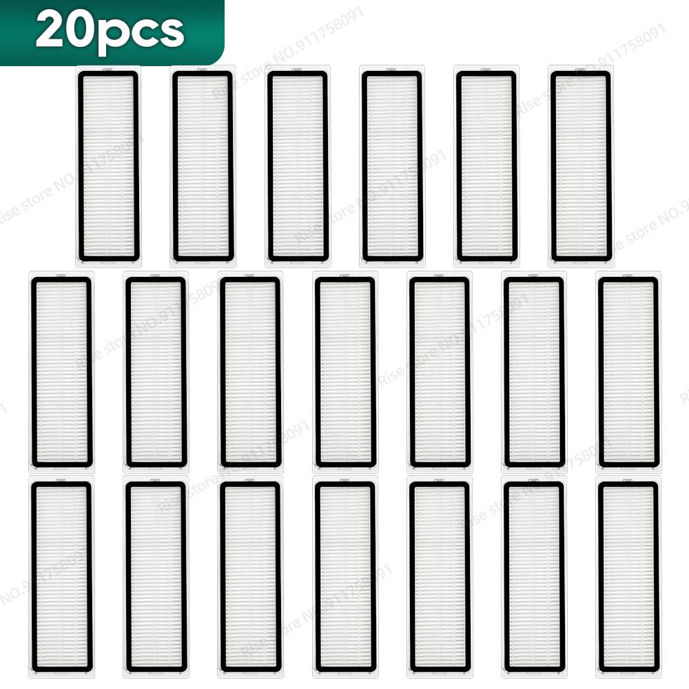 Compatible for Xiaomi Robot Vacuum S20+ / B108GL, Xiaomi S10+ / B105 Accessories Main Brush Filter Mop Cloth Replacement Parts