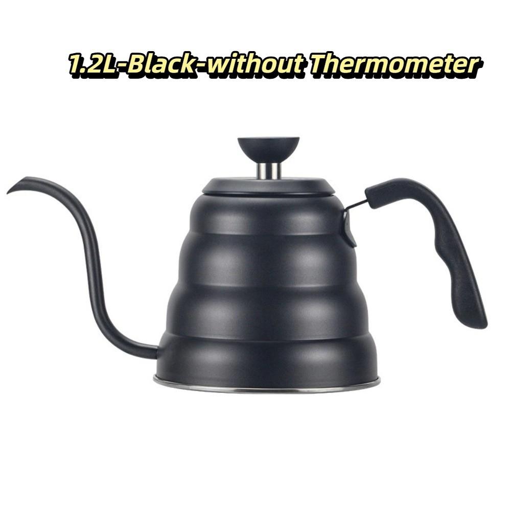 304 Stainless Steel Gooseneck Kettle Long Narrow Spout Drip Coffee Kettle  Tea Brewing