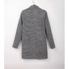 Autunno e inverno Cappotto scozzese da mille uccelli Donna