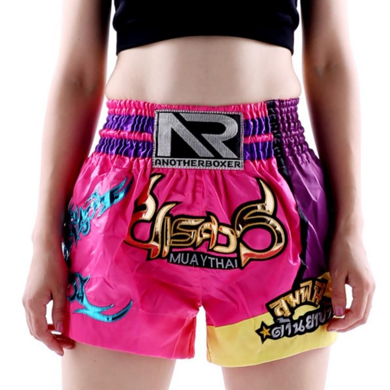 MMA Boxing Shorts Men Women Stretchable Spandex Training Muay Thai Kickboxing Sanda