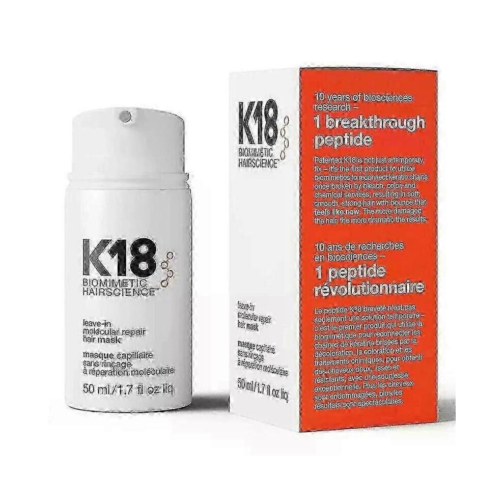 50ml Leave-In Molecular Hair Mask Original Repair Molecular Hair Damaged Dry Frizzy 4 Minutes Treatment Moisturize