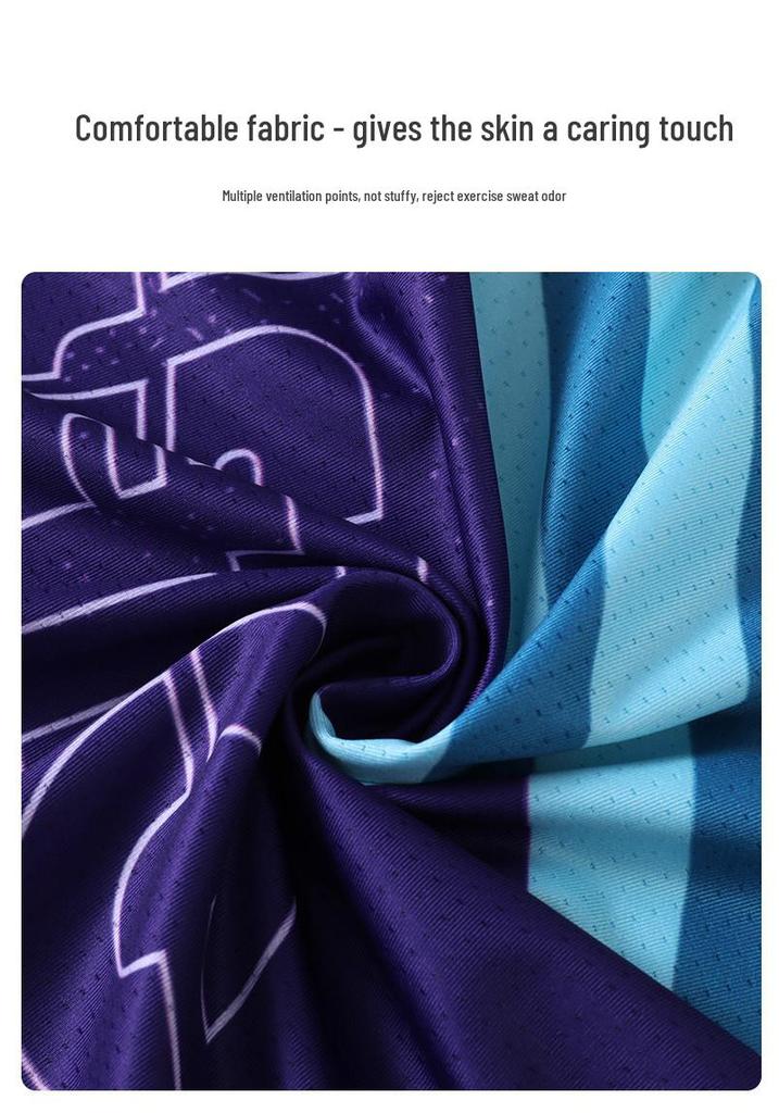 Quick-Dry Breathable Badminton Couple Set: High-End Fabric, Training & Competition Use, Customizable Text
