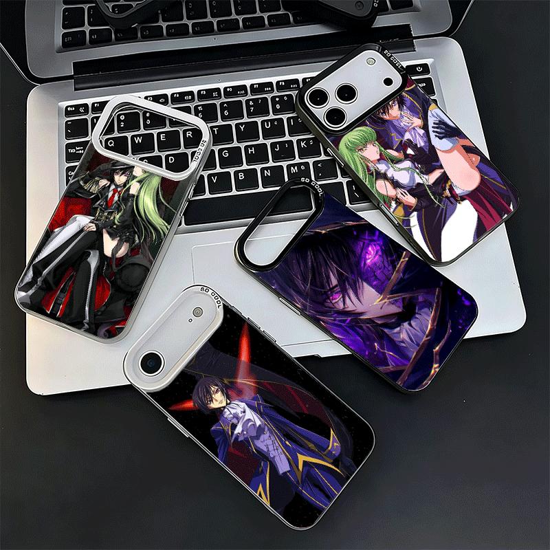 Code Geass Anime Shockproof Phone Case for iPhone 17 Air 16 16E 15 Pro Max 14 Plus 13 Mini 12 Back Cover Anti Fall Fundas