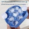 Football Shape Silicone Ice Grid Mold Whiskey Ice Beer Ice Hockey Frozen Ice Cube Mould
