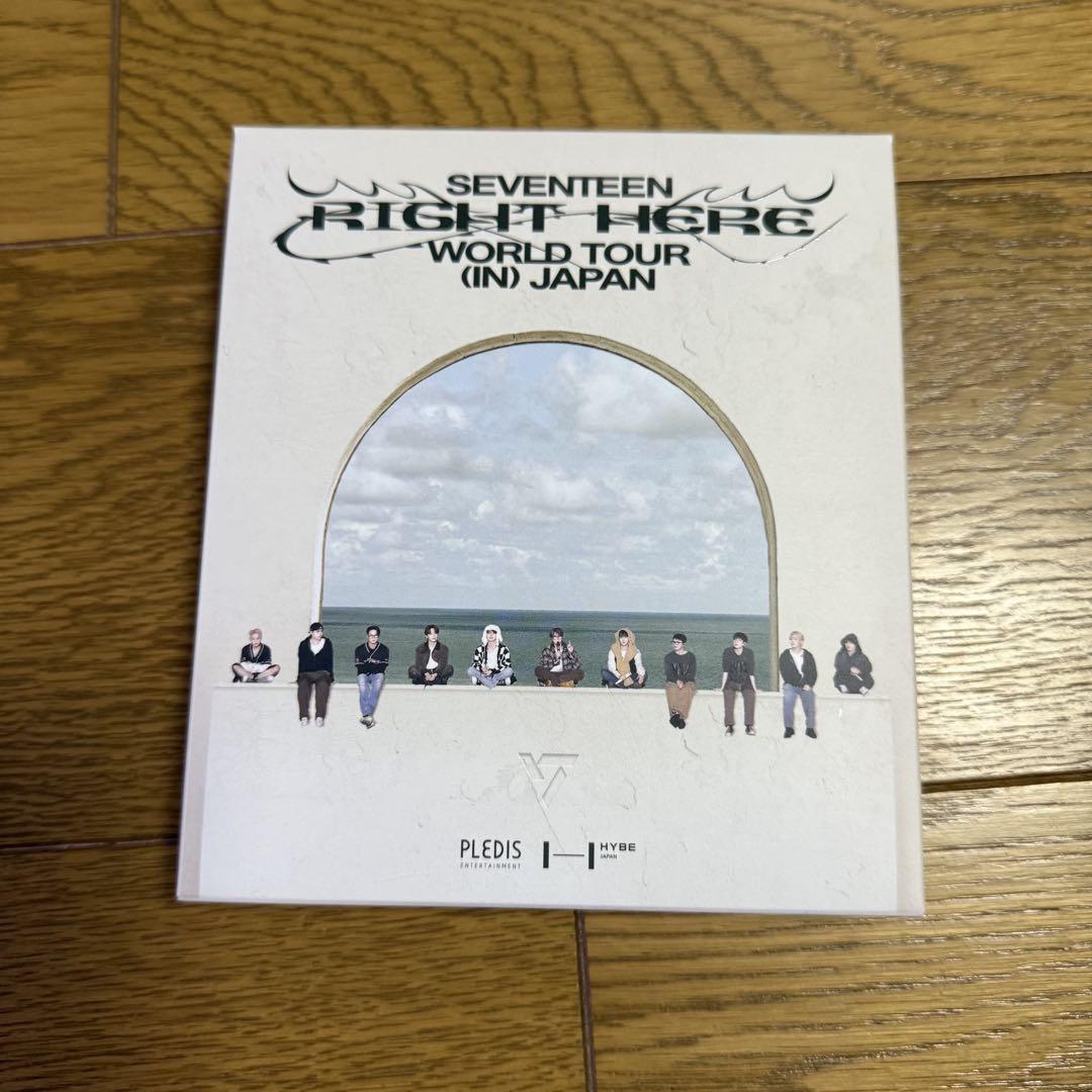 

[USED] SEVENTEEN RIGHT HERE IN JAPAN BluRay