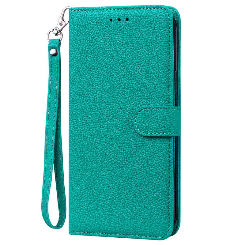Candy Color Buchleder Flip Portemonnaie Handyhülle für iPhone 15 14 13 12 11 Pro Max X XR XS Max 7 8 15 Plus Luxus Fashion Cover