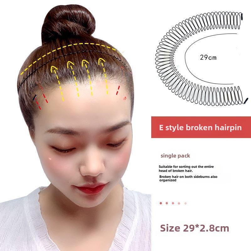 

«Невидимый фиксатор для волос»: Повязка на голову и заколка для волос Челка для взрослых и детей