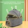 Lightweight Foldable Detachable Dog Stroller Small Medium Outdoor Luxury Stroller Dogs Portable Wheels Designer Pet Trolley