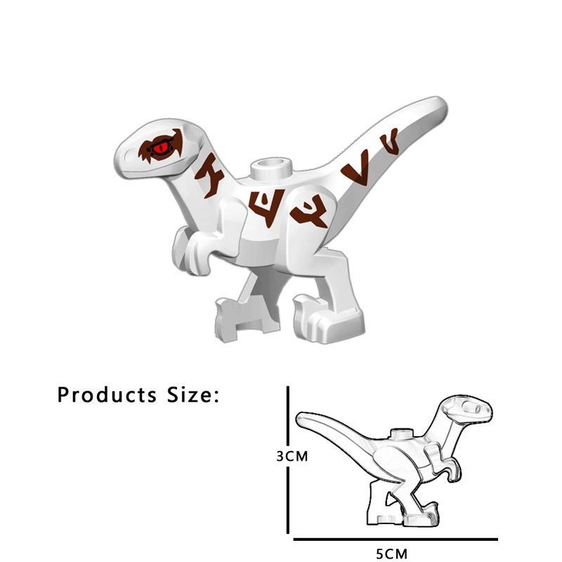 5 Barev 5CM Dětský Dinosaurus Stavební Kostky Hračky Kostky Figurky Hračky Děti Narozeniny Vánoční Dárek