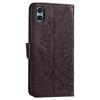 For Sony Xperia 5 V Mandala Flower Imprinted Wallet PU Leather Phone Case Stand Cover with Strap