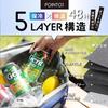 Cooler Box Insulated Bag by Outdoor Highest Cooling Foldable and Compact Cooler Bag for and [Recommended Guides] Small, Power, 5-Layer Insulation,