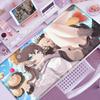Natsuiro Matsuri Niedliches Mauspads Laptop Groß Hololive Tastatur Spielmatte PC Kawaii Anime Mädchen Mauspads XXL Spielschrank Schreibtischmatte