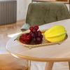 Party Snacks Plate Fruits Serving Tray Dessert Multi Purpose Decorative for Home Bedroom