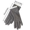 Thicken Warm Gloves with Warm Lining Ski Gloves Full Fingered Gloves  For Outdoor Sport Running