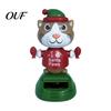 Solar Swing Figures for Cars Powered Dancing Car Ornament, Creative Dashboard Christmas Cartoon Figure Gifts Friends Auto Interior Decoration,