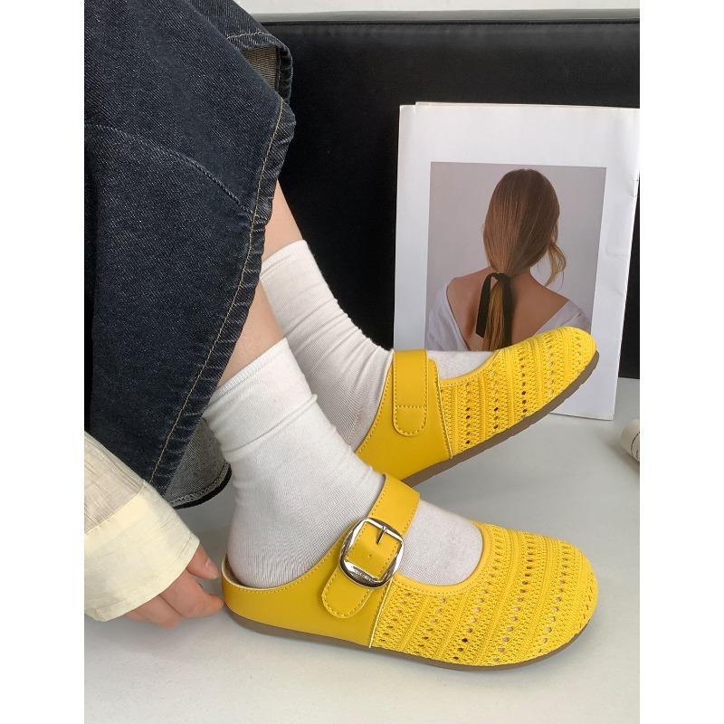 Summer new soft-soled bag head half slippers one-pedal single shoes sandals 5118
