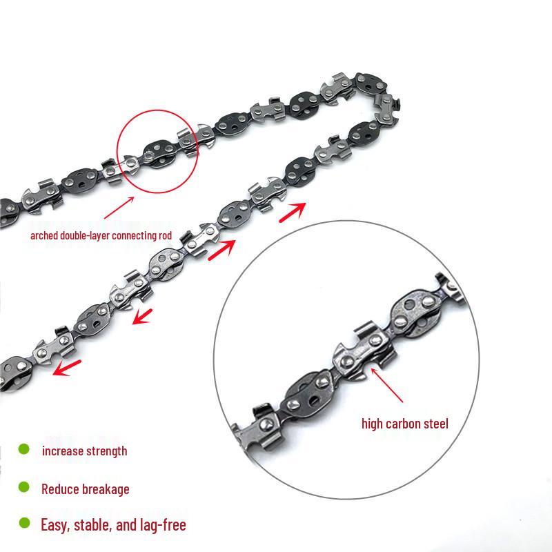 Portable Double-Sided 68 Blade Hand Saw with Whetstone and Plastic Handle Bracelet.