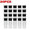 Transparent Seasoning Jars Salt Pepper Shaker Bottles Spices Storage Condiment Boxes Powder Storage Container Kitchen Gadget