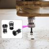 3 Stück Hochpräzisions-Trimmer-Fräser-Spannzangen-Adapter-Set für verbesserte Kompatibilität und Effizienz in Graviermaschinen