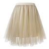 Women’s Tulle Mini Skirts Pleated Tulle Skirts Princess Skirts Under-Skirts Full-Skirted Skirts High-Waisted Lightweight Tulle Skirts