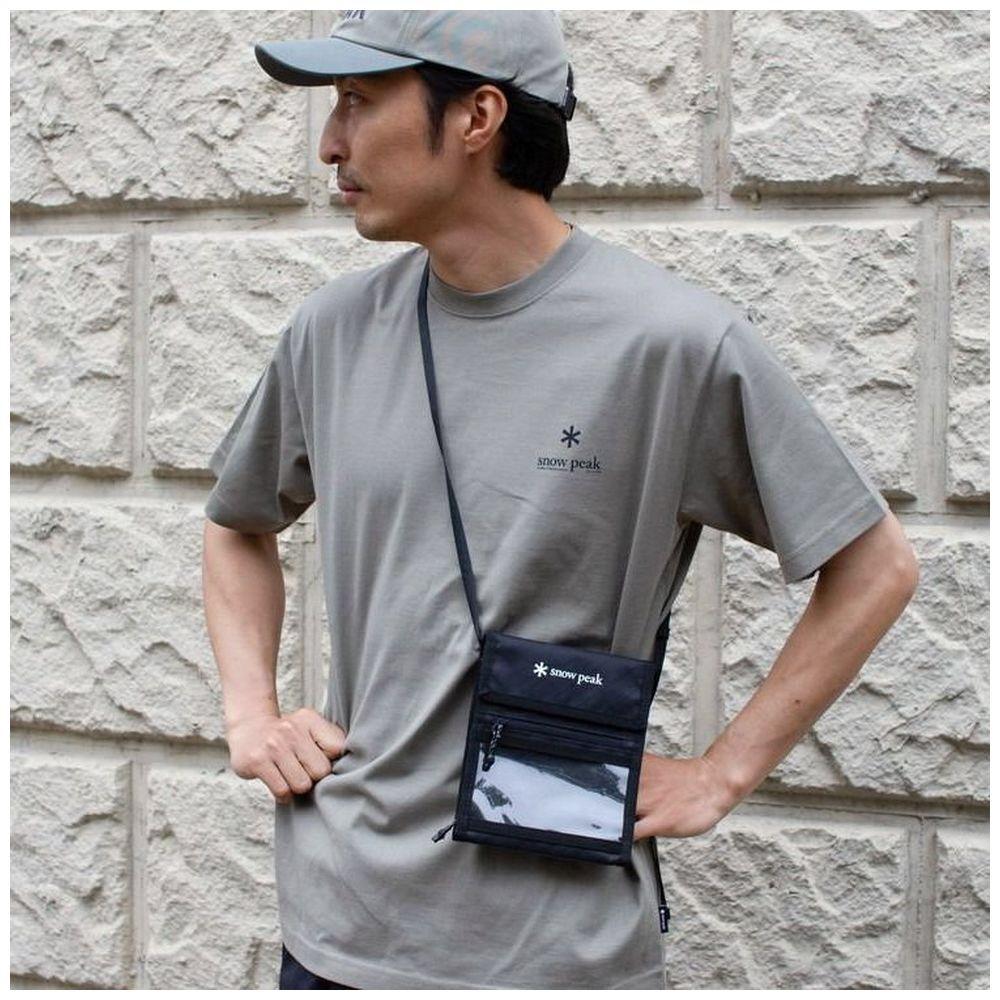 Snow Peak Pouch Ecopak Travel Pouch One BlAck Sp Ac 25su00200019 [w150 X D10 X H185  Mm ]