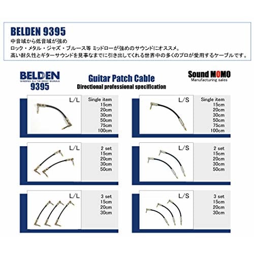 Belden 9395 Patch Cable, 75cm Long, Single