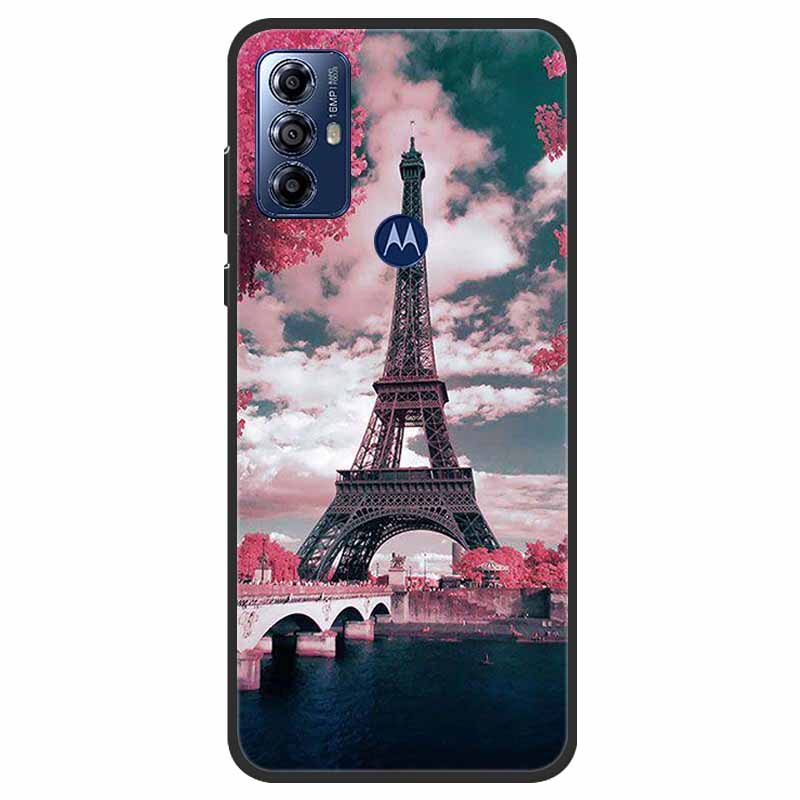 Für Motorola Moto G Play 2023 Hülle Weiche Silikon-Rückseite für Moto G Play 2023 Hülle GPlay 2023 Schwarze Handyhülle