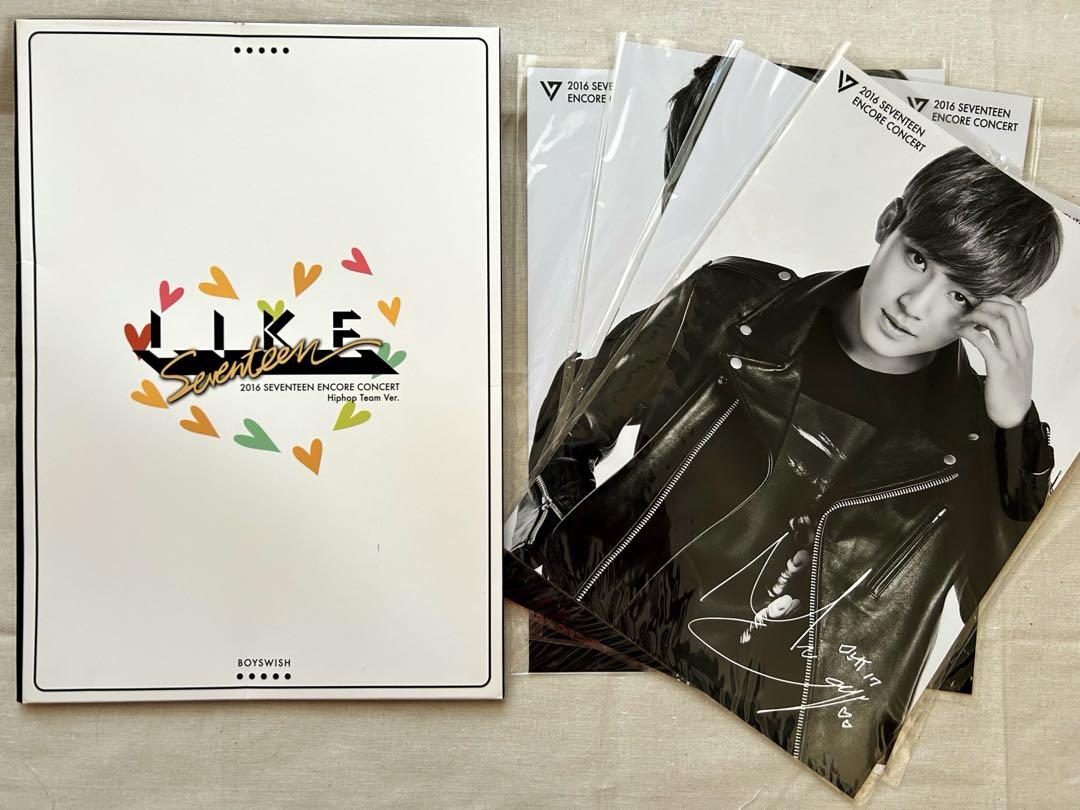 

[USED] 2016 SEVENTEEN ENCORE CONCERT Photo Set Hipochi