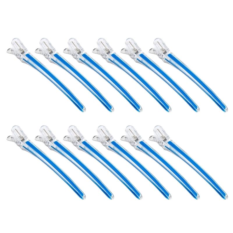 Pinze per Capelli a Becco d'Anatra, Pinze Alligatore Durevoli per Capelli da Donna, Pinze Lunghe a Becco d'Anatra, Pinze per Capelli per lo Styling dei Capelli
