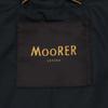 MOORER [New/Domestically Authorized] MORRIS-KM with Rabbit Fur Collar Jacket 44 NavyUsed
