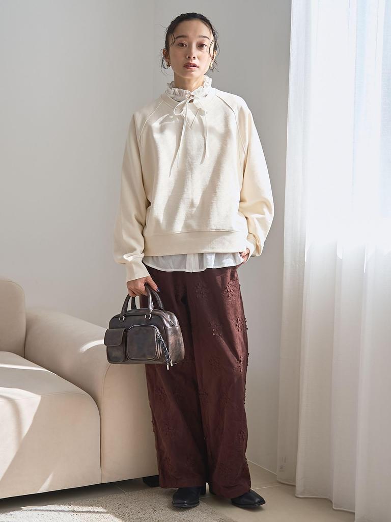 Cohen PENNEYS Custom-Made Raglan Fleece Sweatshirt, 76206000025, 0300, OFF WHITE (03), FREE