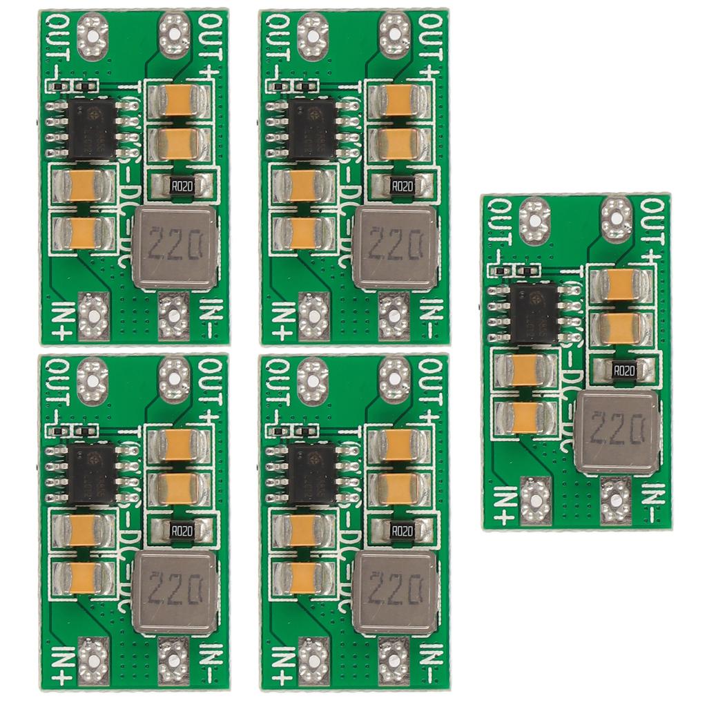5PCS DC To DC Buck Module 92percent  Conversion Efficiency High Frequency 12V To 24V To 9V 2A Module for Computer