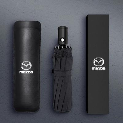 Parapluie de voiture pliable automatique portable pour Mazda ATENZA Axela 2 3 5 6 DJ BM BP GJ CX3 CX-5 CX5 CX 5 CX9 MX5 SKYACTIV 323 626
