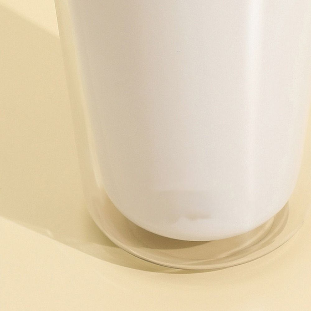 Large Capacity Double-layer Straw Cup Leakproof Milk Tea Cup Drinking Bottle Children Adult