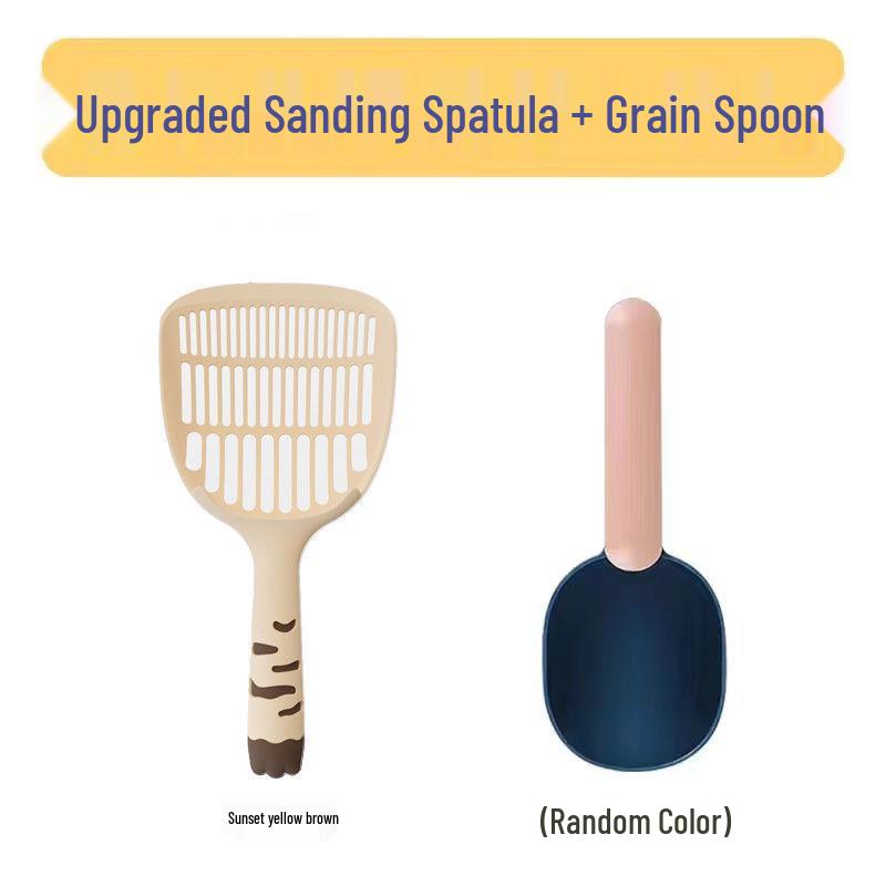 Large Long-Handled Cat Litter and Food Scoop with Thick Design - Free Shipping 1 Cat Litter Scoop