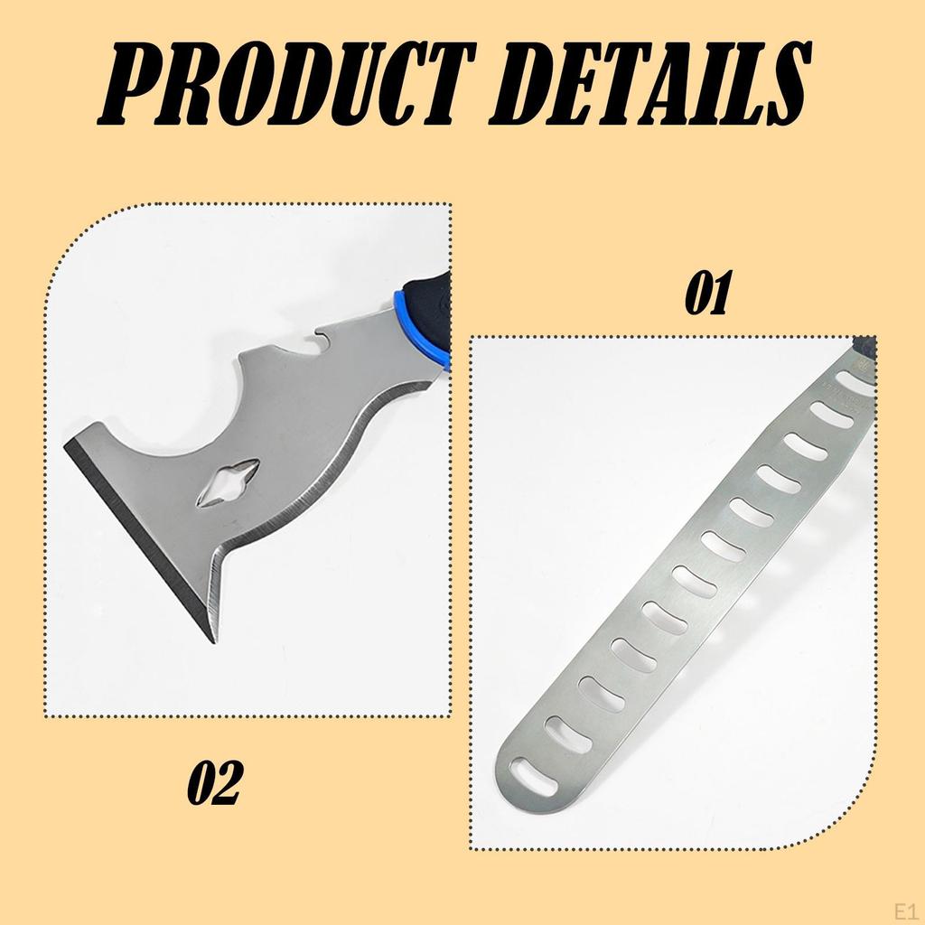 Set 9 Piese Unelte de Mână pentru Gips-Carton Robuste pentru Finisarea Tapetului Răzuirea Vopselei