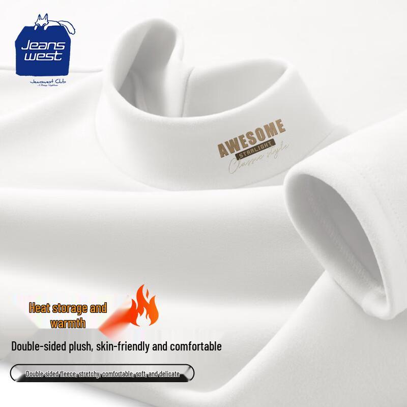 JEANSWEST CLUB Men's Thermal Turtleneck Base Layer Shirt