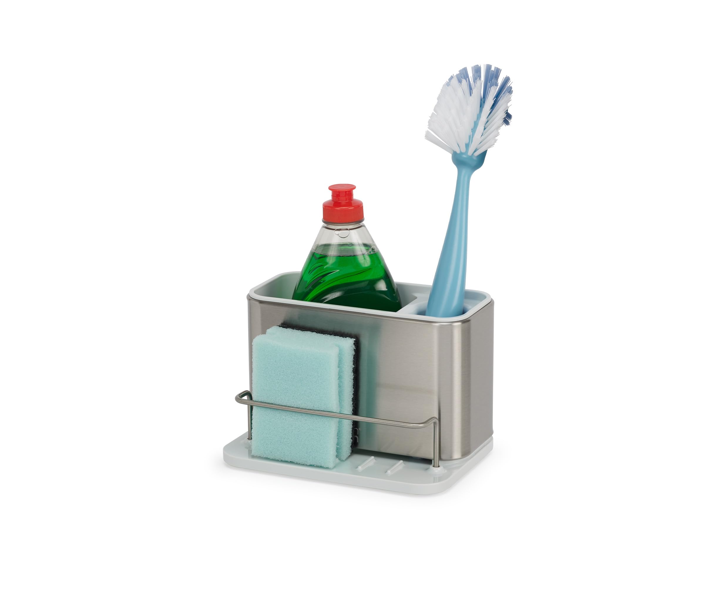 

Joseph Joseph Surface Stainless Steel Sink Caddy Organizer with Sponge Holder [Authentic] 851693