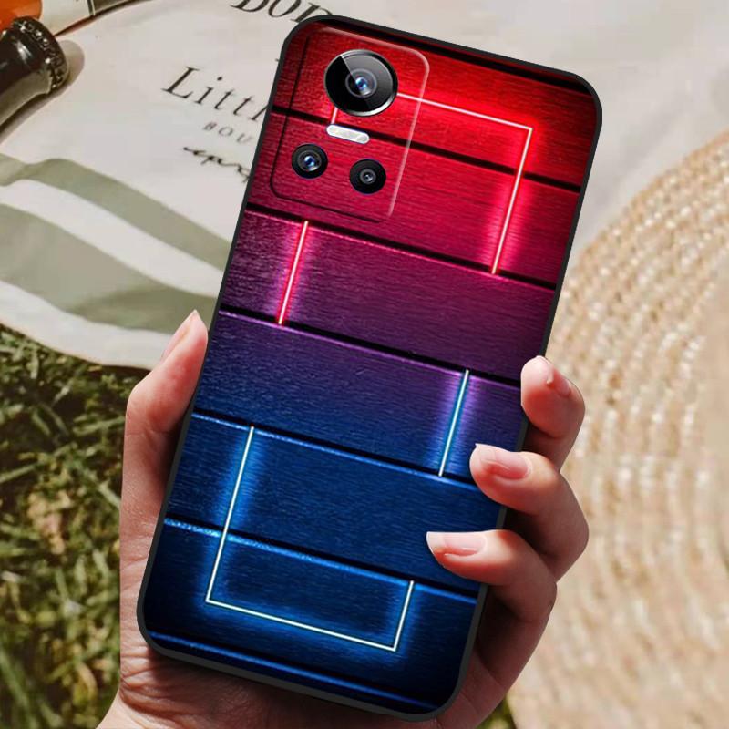 For Realme GT Neo 3 Case Phone Cover Soft Silicone TPU Back Cases for OPPO Realme GT Neo3 5G Coques 6.7 Inch Protective Euti